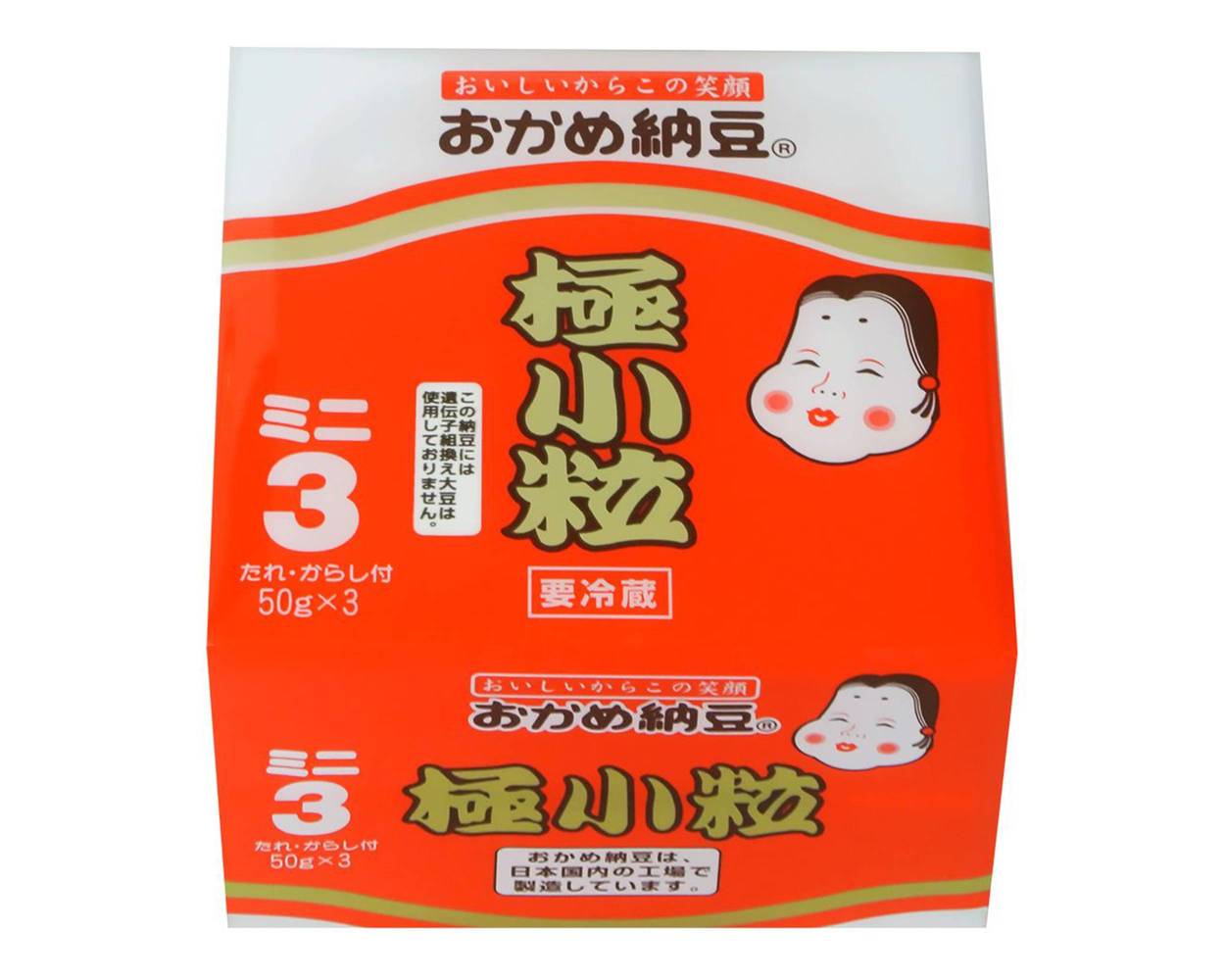 おかめ納豆極小粒 50g×3