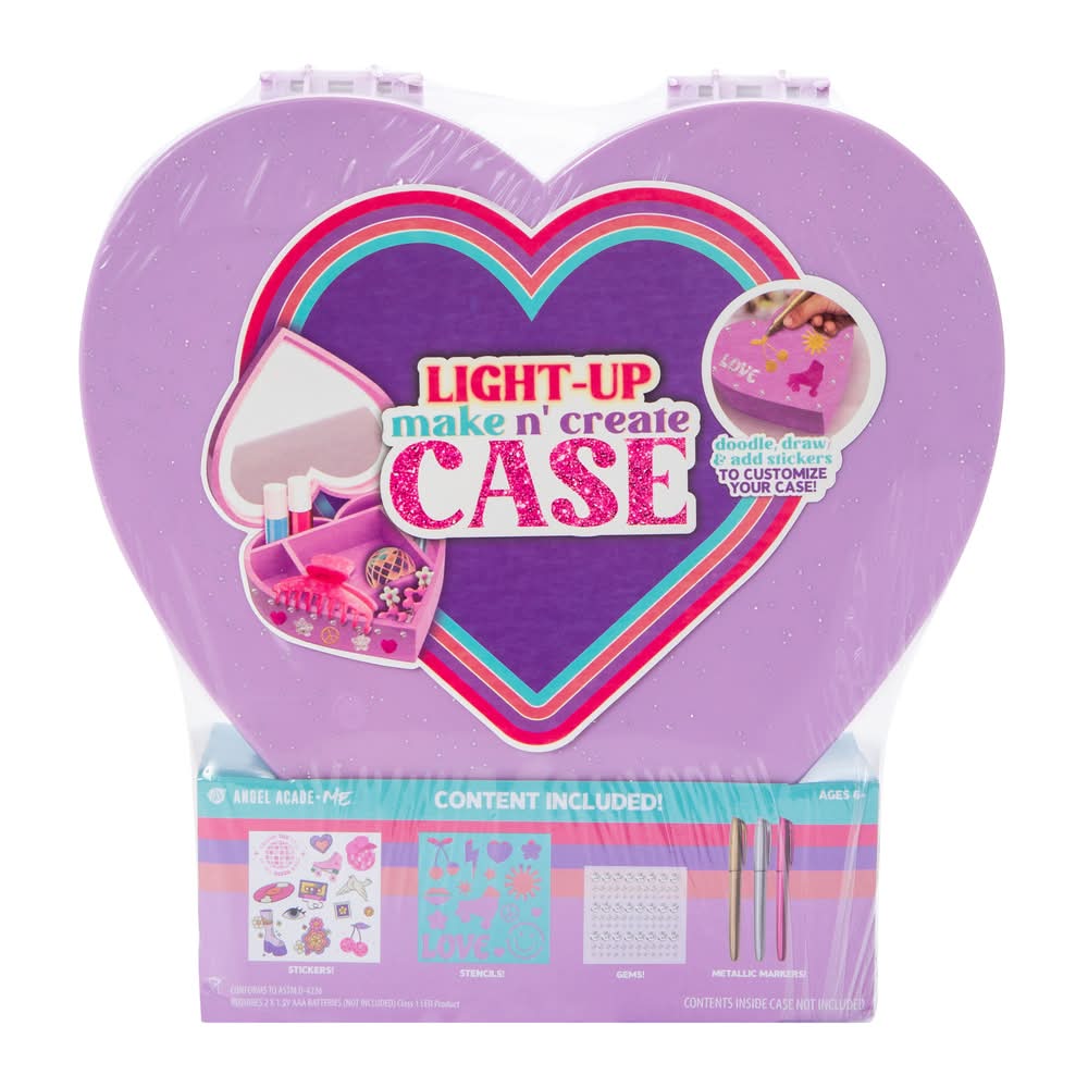 Light-Up Make N’ Create Case Kit Heart