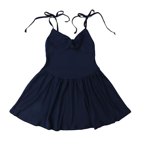 Juniors Mini Dress Medium Navy