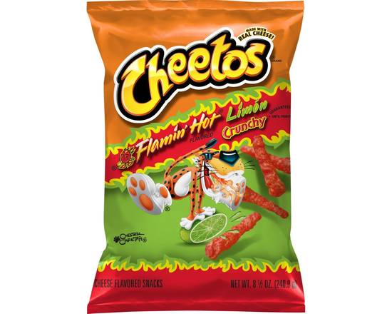 CHEETOS CRUNCHY CHEESE FLAVORED 8.8OZ