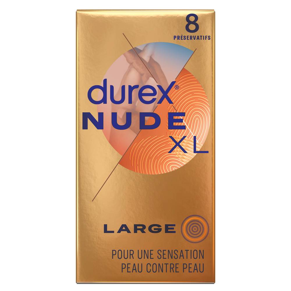 Durex - Préservatif nude extra large (8)