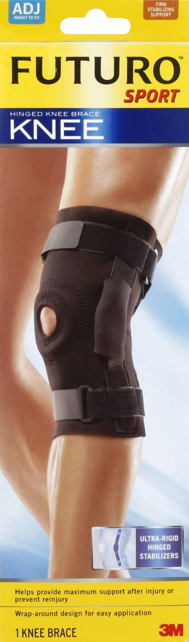 Futuro Knee Brace, Black