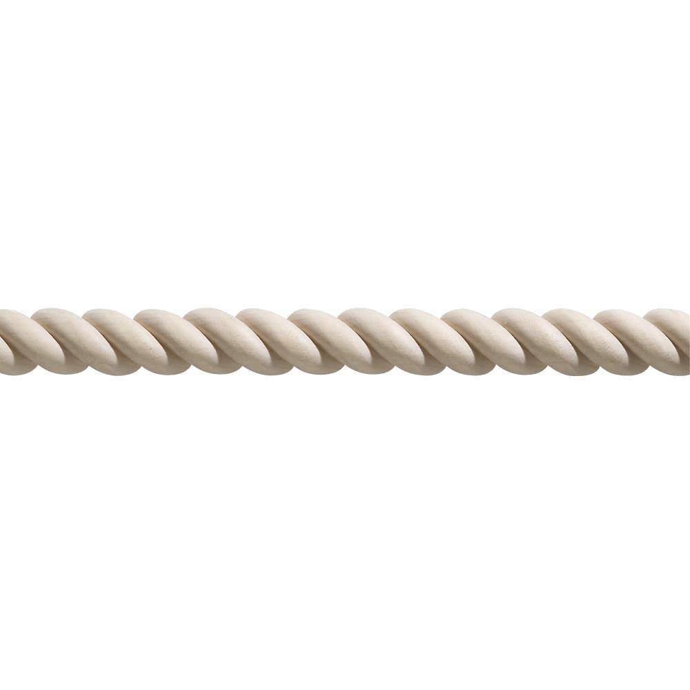 Ornamental Mouldings 11/16-in x 8-ft White Hardwood Unfinished Wood 2002/2 Chair Rail Moulding | 2002/2-8WHW