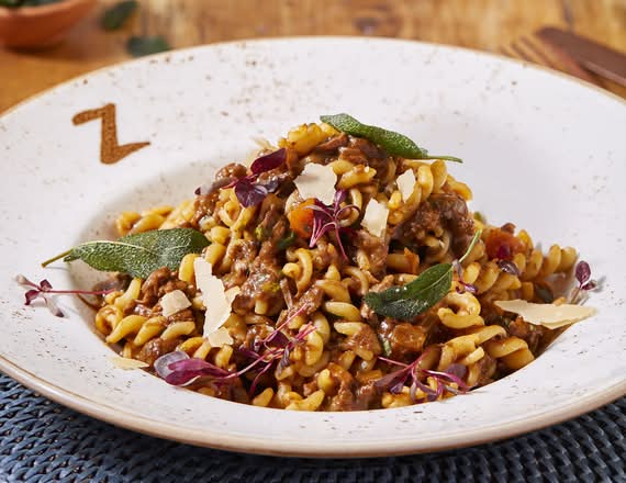 Non-Gluten Pasta Chianti Beef Ragu