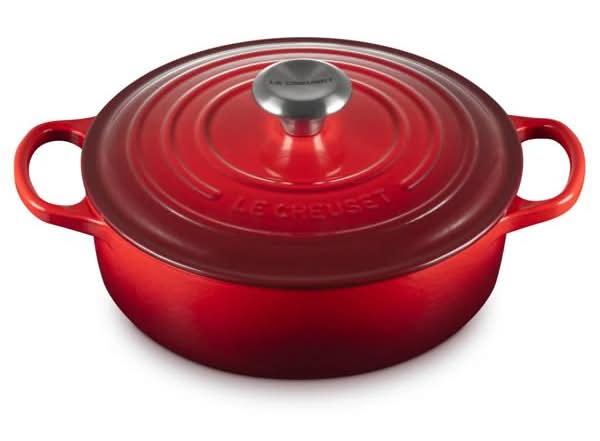 Le Creuset Signature Round Wide Dutch Oven, 3.5 qt. Cerise 3.5 qt.