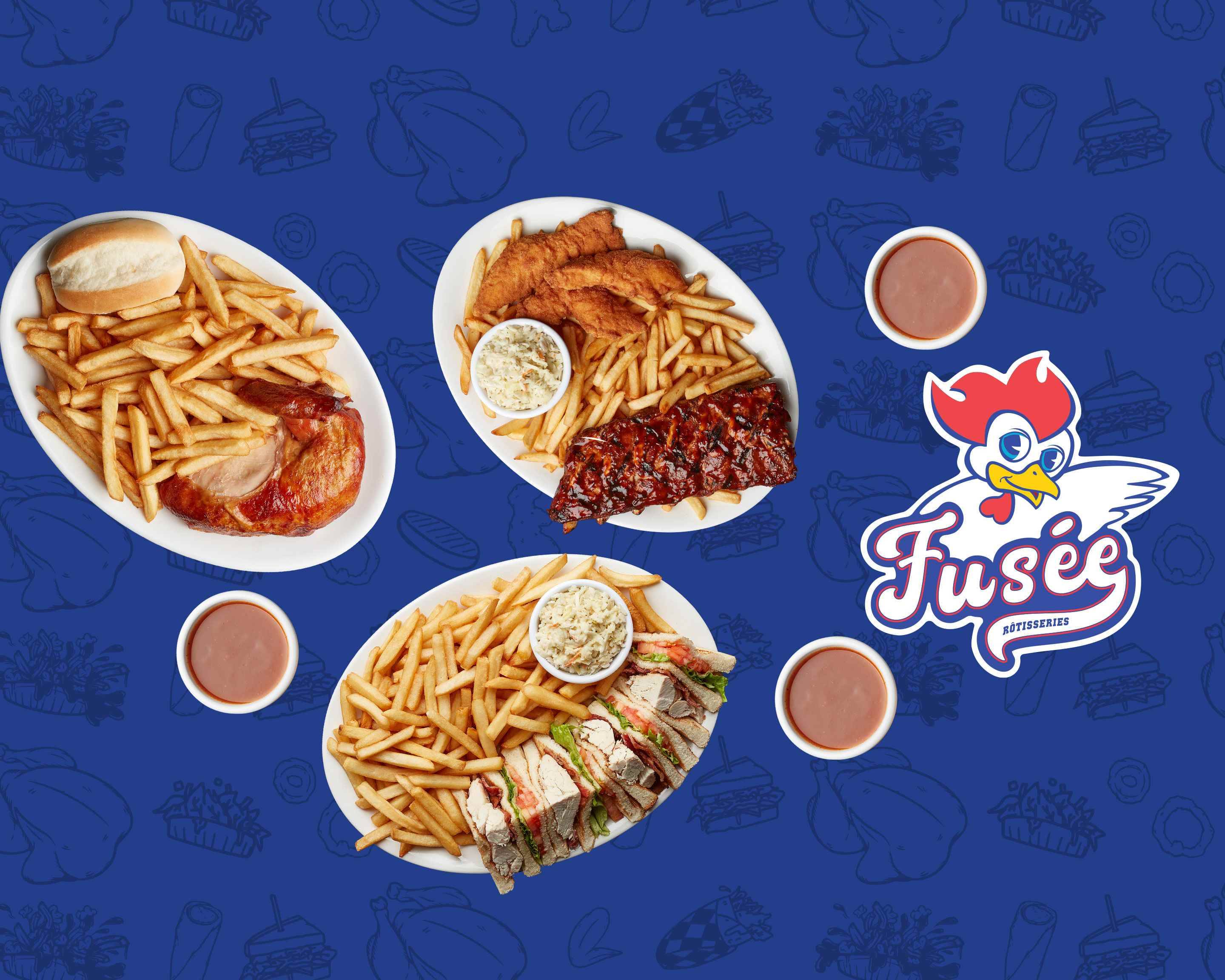 Order Rôtisserie Fusée (CapdelaMadeleine) Delivery【Menu & Prices