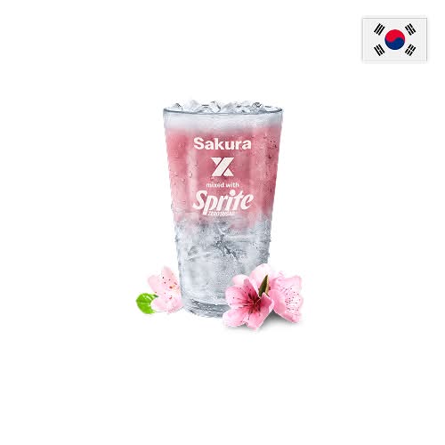 McFizz Sakura x Sprite Zero®
