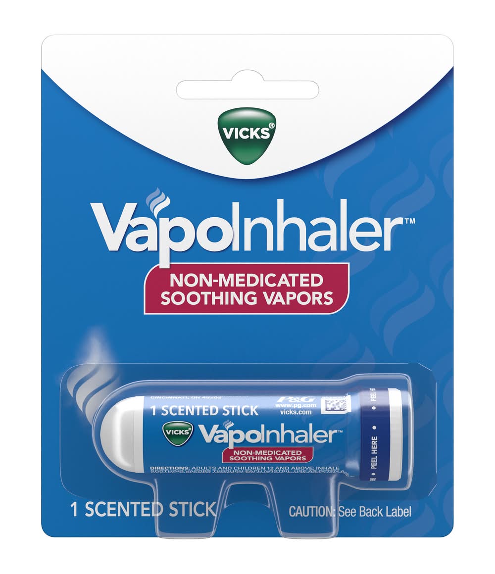 Vicks Vapoinhaler Non Medicated Stick, Menthol (0.2 ml)