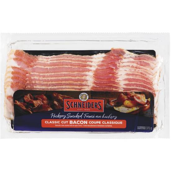 Schneider Hickory Smoked Classic Cut Bacon (375 g)