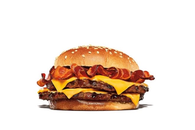 71シェベルページ2枚　バーガーキング Double Bacon Cheese Whopper | Postmates