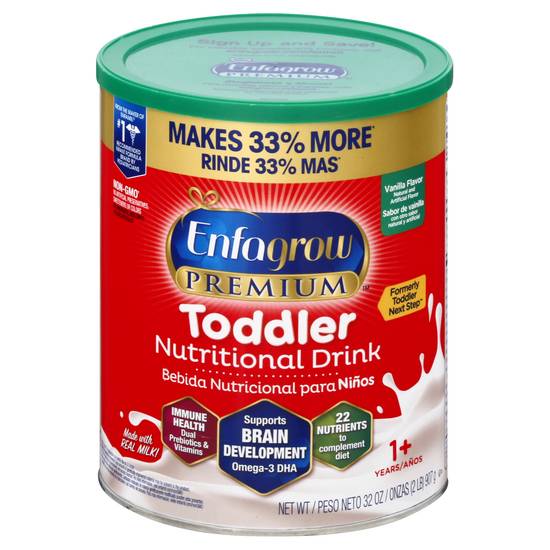 Enfagrow Premium Vanilla Flavor Toddler Nutritional Drink