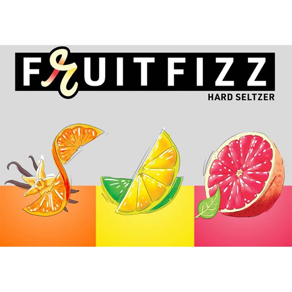 Reubens Fruit Fizz Hard Seltzer Variety (12x 12oz cans)