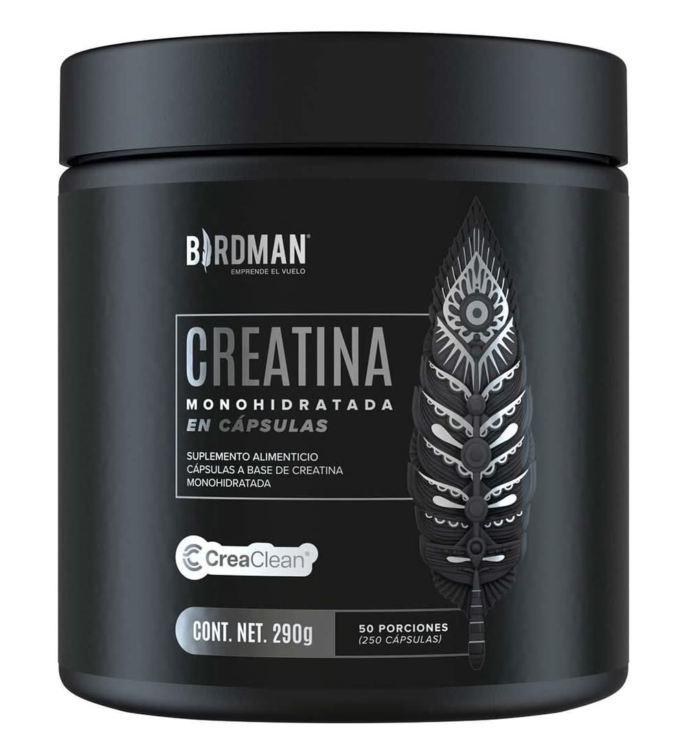 Creatina Birdman 250 Cápsulas 190G
