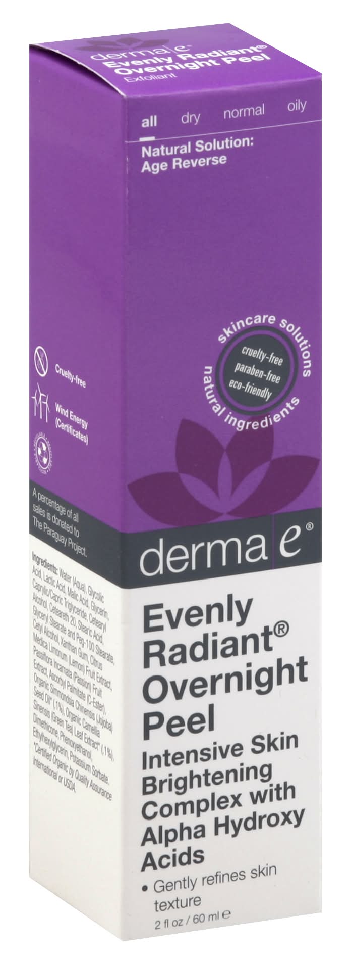 Derma E Evenly Radiant Overnight Peel (2 fl oz)