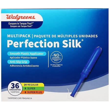Walgreens Multipack Perfection Silk Unscented Tampons