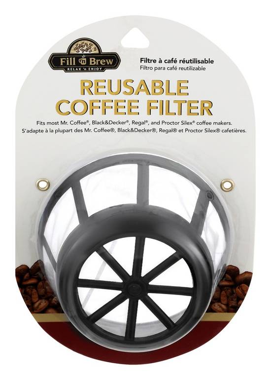 Fill 'n Brew Coffee Filter, Reusable, Search