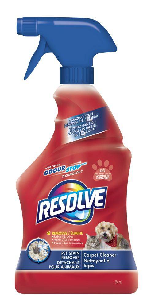 Resolve Pet Stain Removal Carpet Cleaner Trigger (650 ml)