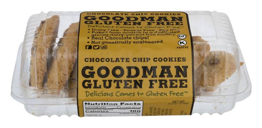 Goodman Gluten Free Chocolate Chip Cookies