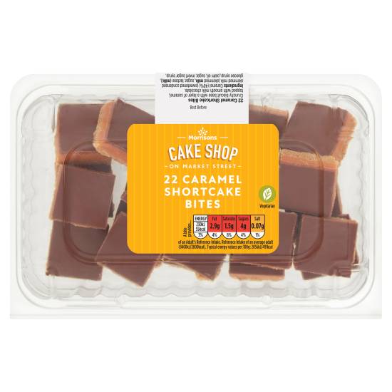 Morrisons Cake Shop Caramel Shortcake Bites