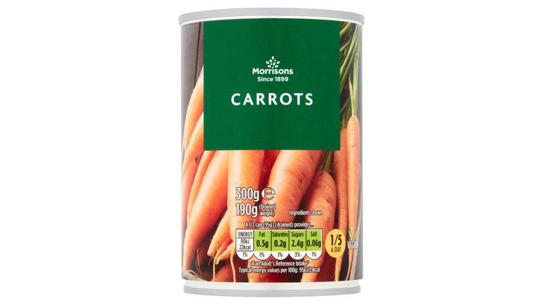 Morrisons Whole Carrots 300g