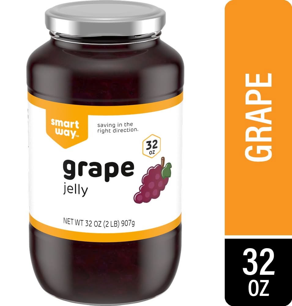 Smart Way Fruit Jelly, Grape (32 oz)