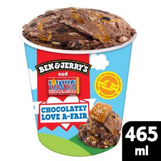 Ben & Jerry's  Ice Cream Chocolatey Love A-Fair 465 ml
