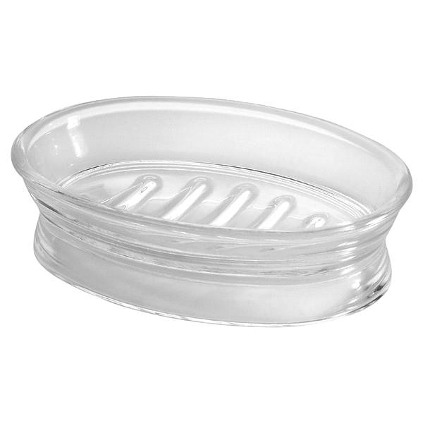Interdesign Franklin Soap Dish (clear) (91g)