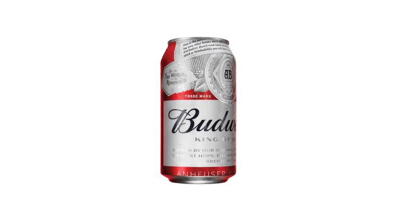 Budweiser 355mL, beer (5% ABV)