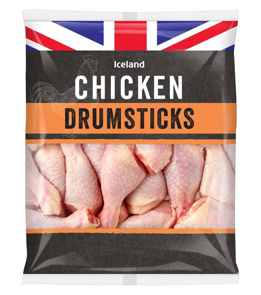 Iceland Chicken Drumsticks 1.7kg