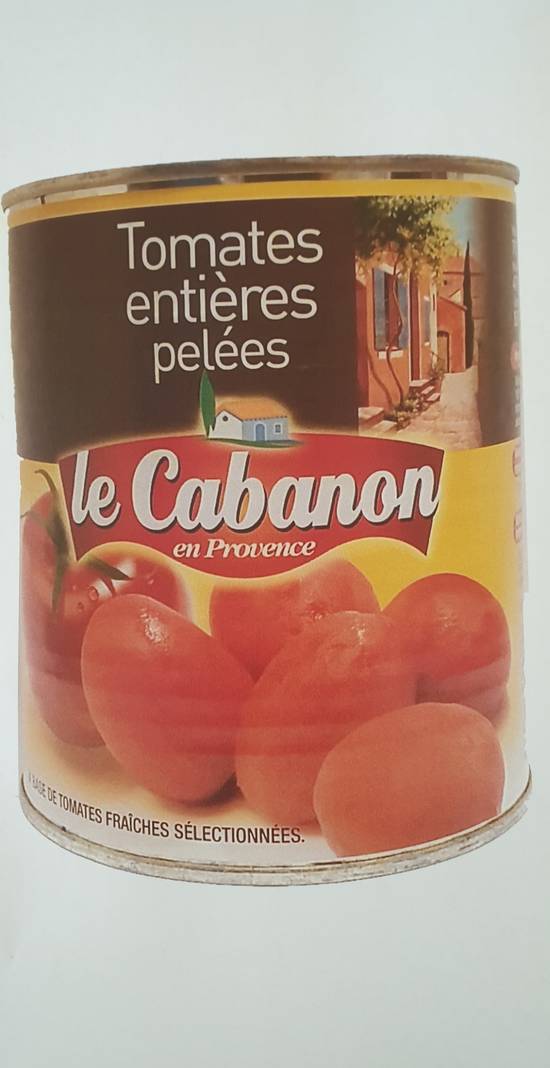 Le Cabanon - Tomates entières pelées