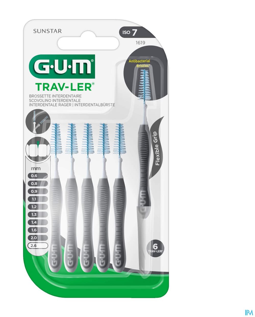 Gum Travler Brossette Interdentaire 1619 6