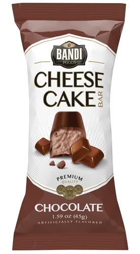 Bandi Foods Cheese Cake Bar, Chocolate (45 g)