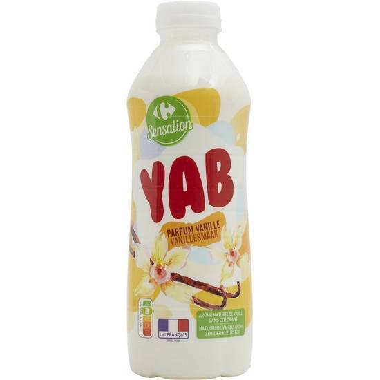 Carrefour Sensation - Yaourt à boire, vanille (825g)