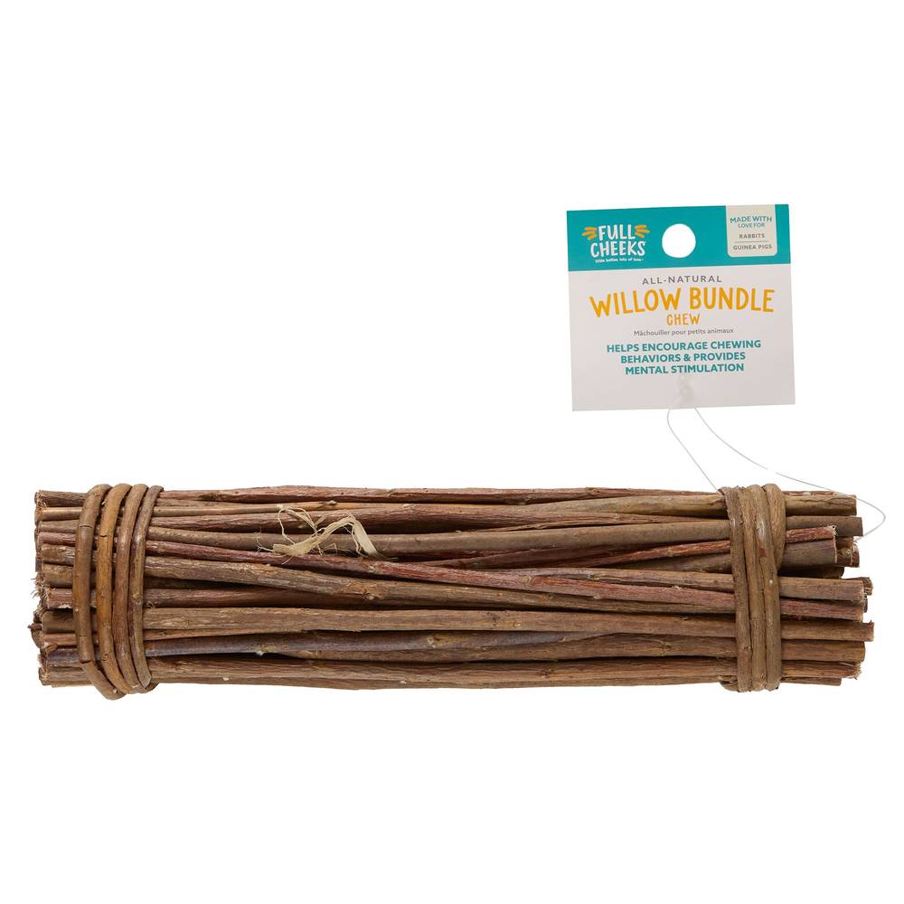 Full Cheeks Small Pet Willow Bundle Chew