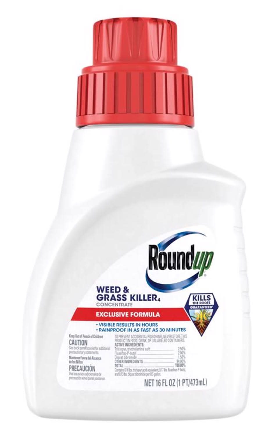 Roundup Weed And Grass Killer Concentrate 16 Oz