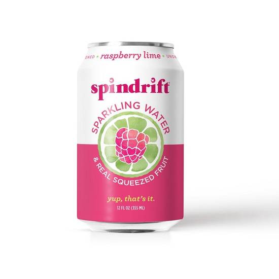 Spindrift Sparkling Water Raspberry Lime