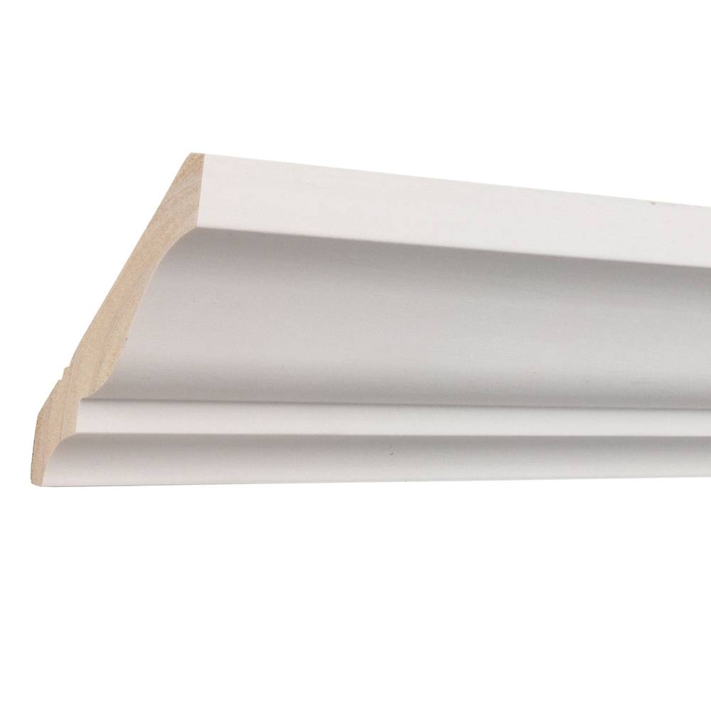 RELIABILT 3-5/8-in x 8-ft Pine Primed L 49 Crown Moulding | L  49 8FJPMD