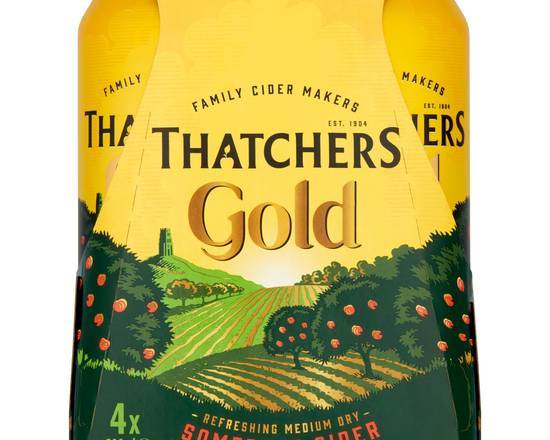 Thatcher's Gold Cider  (4x500 mL)