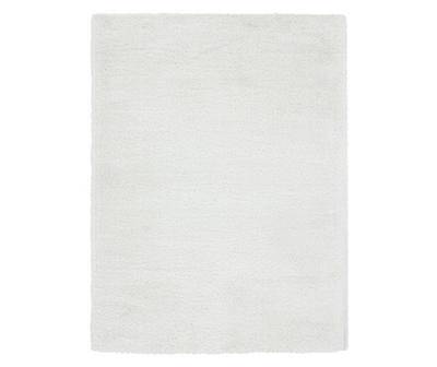 Broyhill Ritz Ivory Shag Area Rug, 6' x 9'