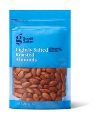Good & Gather Lightly Salted Roasted Almonds (11 oz)