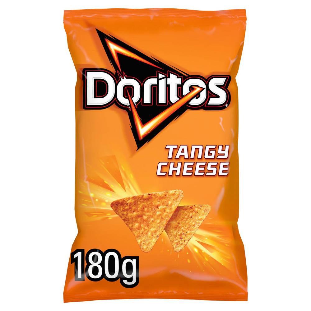 SAVE £1.00 Doritos Tangy Cheese Sharing Tortilla Chips Crisps 180g