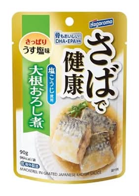はごろも さばで健康 大根おろし煮 パウチ (90g)