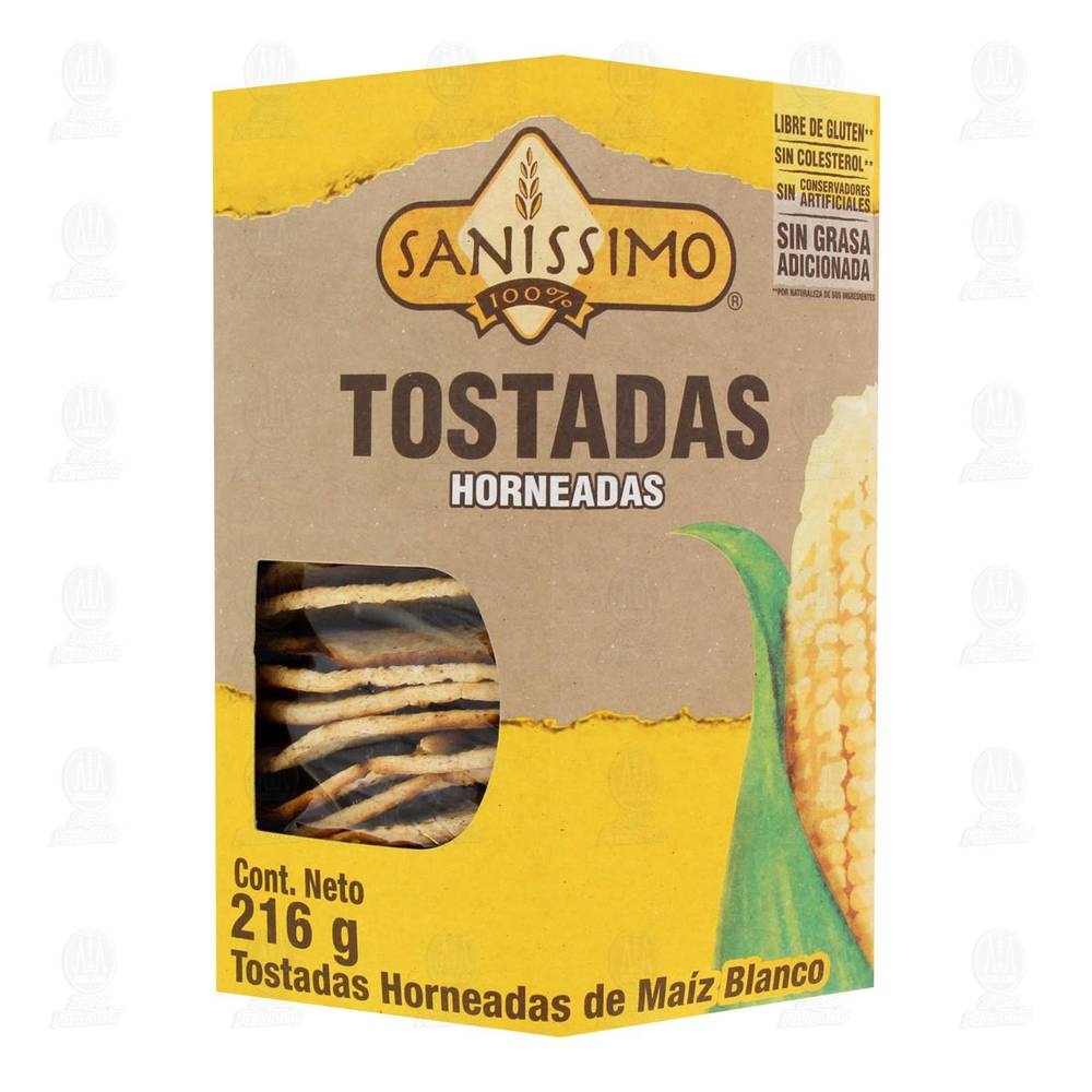 Sanissimo · Tostadas de maíz horneadas (216 g)