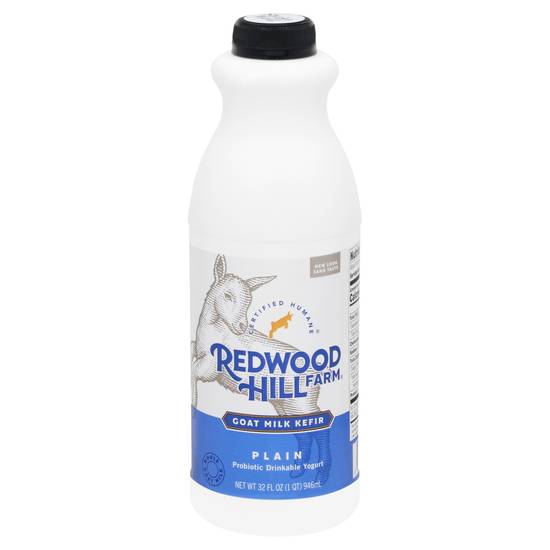 Redwood Hill Farm Plain Cultured Goat Milk Kefir (32 fl oz)