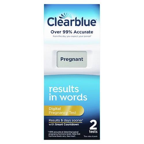 Clearblue Digital Pregnancy Test with Smart Countdown - 2.0 ea