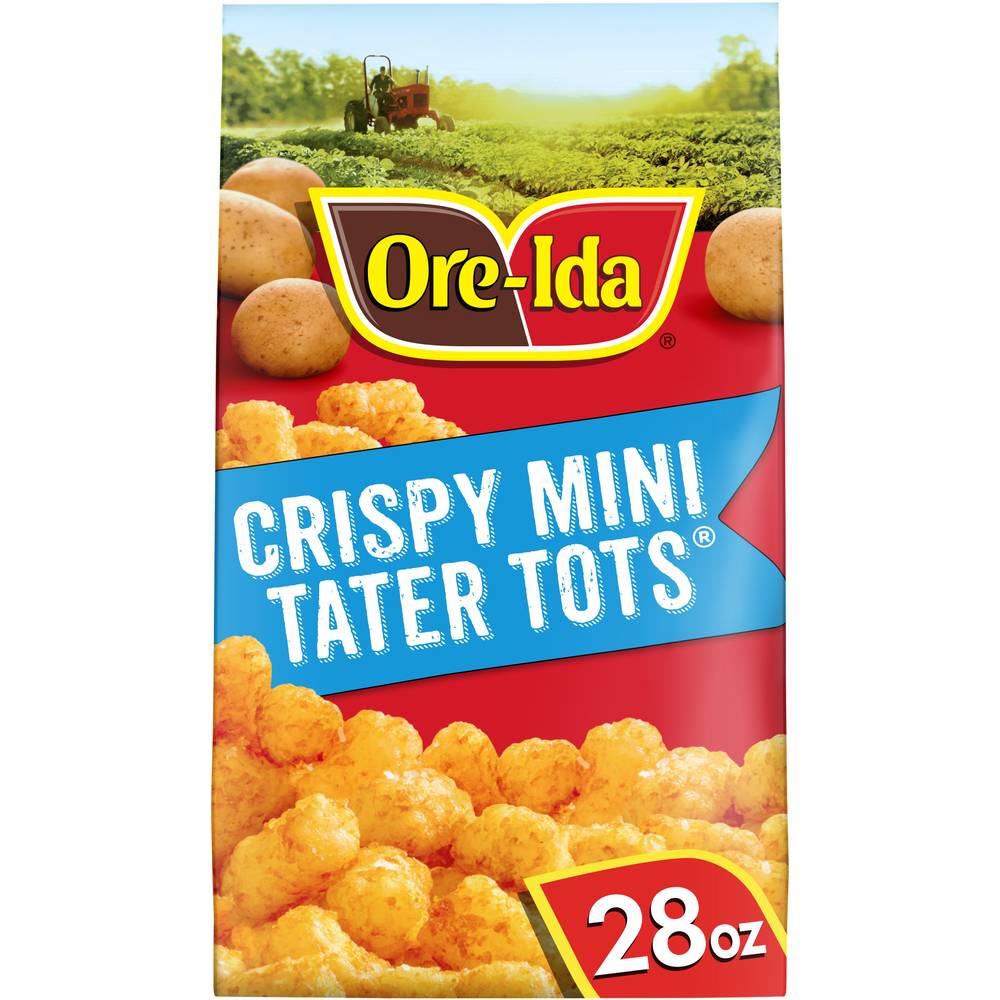 Ore-Ida Mini Tater Tots Seasoned Shredded Potatoes (1.75 lbs)