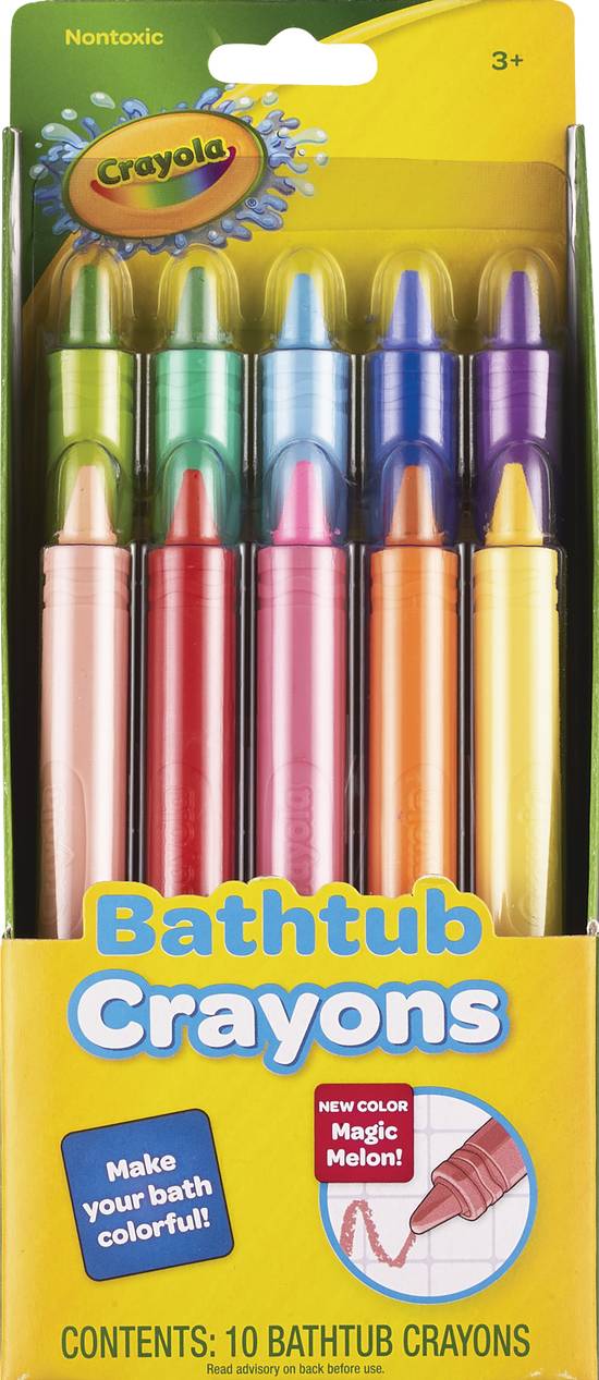 Crayola Bath Tub Crayons, 10 CT