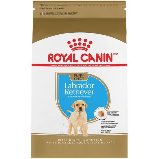 Royal Canin Breed Health Nutrition Labrador Retriever Puppy Dry Dog Food (30 lbs)