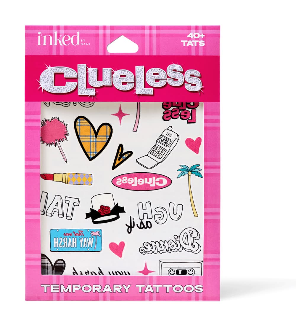 INKED by Dani Clueless As If Temporary Tattoos (40 ct)