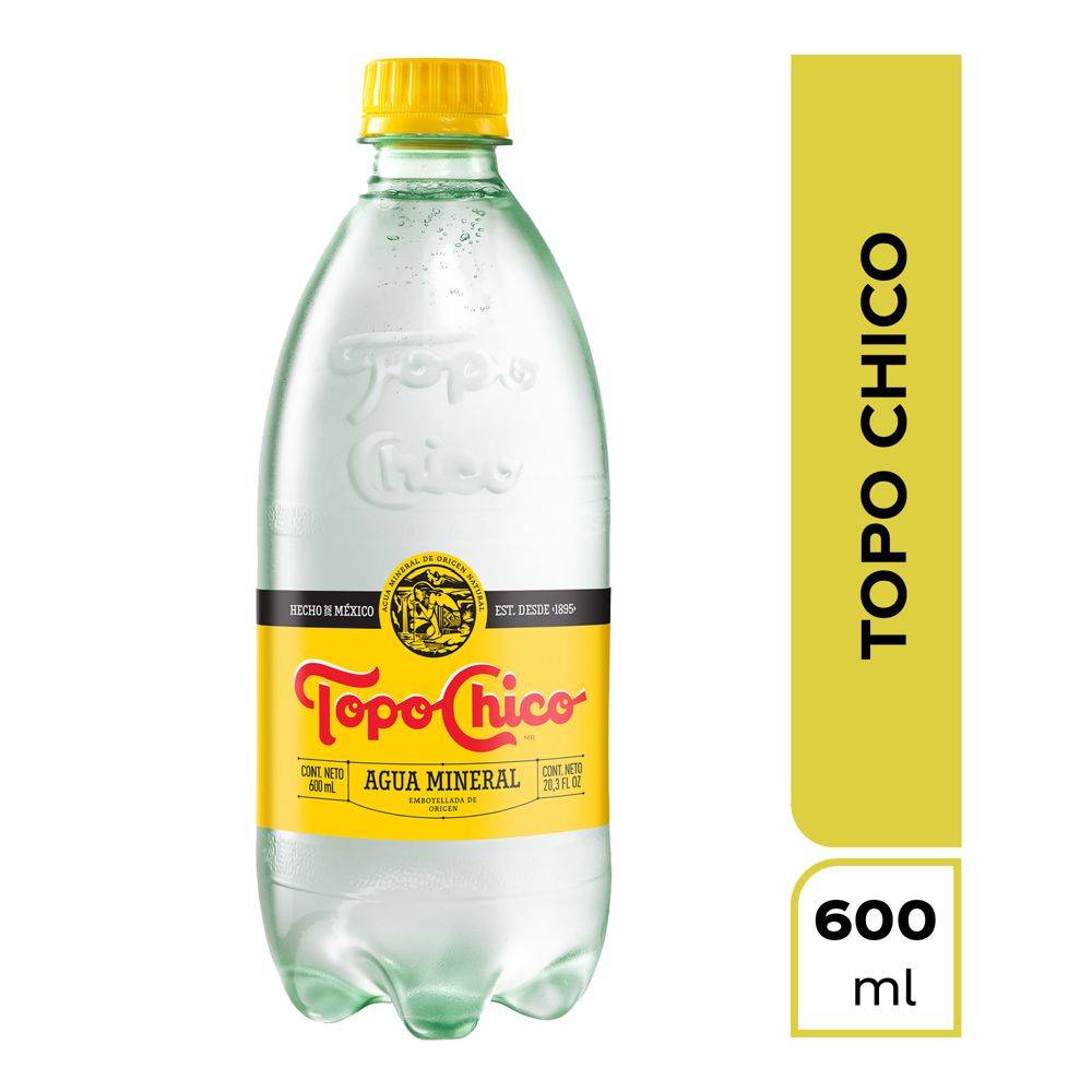 Topo Chico · Agua mineral (600 ml)